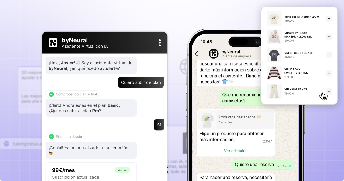 Asistentes virtuales inteligentes que mejoran la atención al cliente